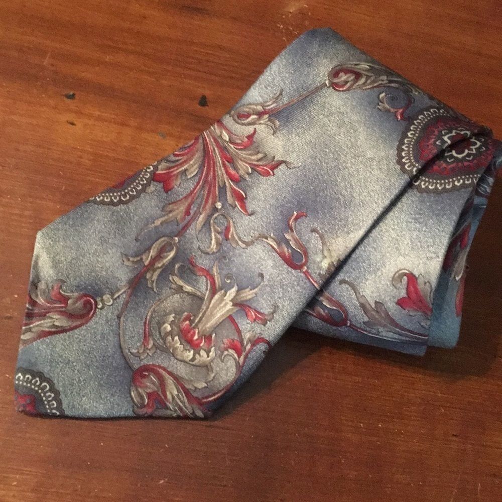 Vintage Don Loper Beverly Hills 100% Italian Silk Mens Tie
